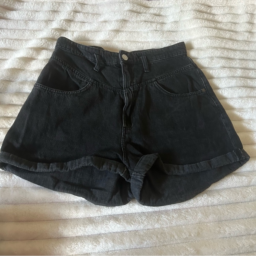zara high waisted shorts